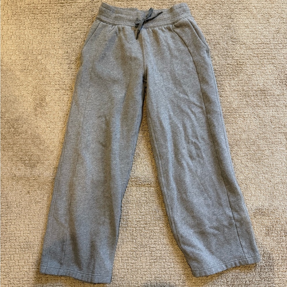 Lululemon Athletica Gray Straight Leg Pants